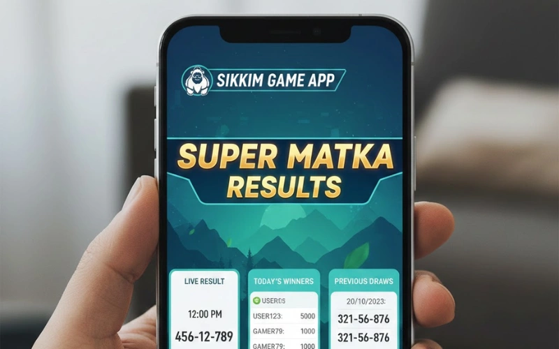 super matka results at Sikkim Game App featured image